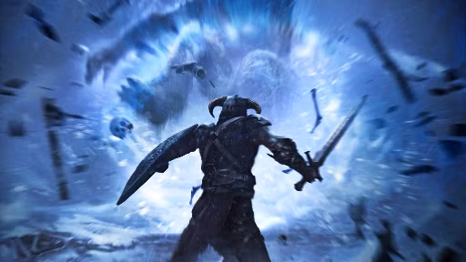 skyrim card art unrelenting force