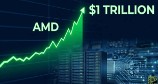رشد ۱۸۵ درصدی سهام AMD و عبور ارزش بازار این شرکت از یک تریلیون دلار در سال ۲۰۲۶